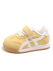 A Pair Of New Autumn Children's Fashionable Sneakers Simple Girls' Casual Shoes Flat Soles, Suitable For Outdoor Wear Boys' Shoes With Any Clothing, Anti-Slip And Durable Soles Are Suitable For Walking And Running, Etc.