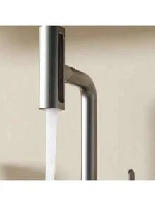 Grifo de 4 velocidades de agua caliente y fría (revestimiento de acero inoxidable): Salida de agua universal de 4 etapas para el baño y la cocina para usuarios domésticos y arrendatarios