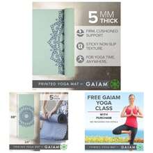 - Tapete de yoga de 5 mm de grosor. Impresin premium gruesa, antideslizante, tapete de ejercicio y fitness, para todo tipo de yoga, pilates y entrenamientos de piso 173x 61x 5 mm - Marrakech junto al lago - Ver 1