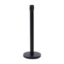 XIANXUS 6Pcs Stanchions, Crowd Control Barriers With 6.5' Retractable Belt, Stainless Steel Stanchion Posts Queue Line Pole - Black - View 9