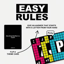 KAWAII KOI Partyspiele Kategorien Kartenspiele - Schnelles und lustiges Kartenspiel SPIT OUT FIRST für Spieler ab 14 Jahren, 2 bis 7 Spieler oder Teams - 107 Wort-Blitzkarten, perfekt für Familienspielabende und Partyfavoren