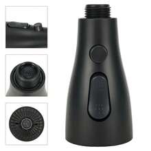 Boquilla rociadora para grifoíble de cocina, 3 modos, ABS, ahorro de agua, lavabo de baño, cabezal rociador de ducha para conexión de 1/2 LKTE - 1 pieza - Ver 9