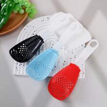 1 pièce Cuillère de cuisine multifonctionnelle avec bloc de couleurs, convient pour écraser les aliments et les pommes de terre écrasées, et une cuillère à mélanger multifonctionnelle qui peut égoutter l'eau