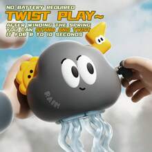 Wind-Up Dancing Cloud Toy, Mesmerizing Mini Dancing Cloud, White & Black Creative Wind-Up Cloud Toy That Can Twist & Slide, Twisting Cloud Wind-Up Toy, Children's Wind-Up Toy, Creative Stress Relief Intelligent Toy For Kids, Perfect Gift, Party Interactive Game, Birthday Gift, Holiday Gift