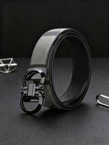 这款男女通用的8字形合金自动扣皮带，时尚高端，轻盈奢华，休闲商务皆宜，男女皆可佩戴。皮带长120厘米/47.24英寸，经久耐用，适合日常办公和聚会等各种场合。是馈赠男友、朋友和家人的理想之选。 - 槍黑色 - 查看 16