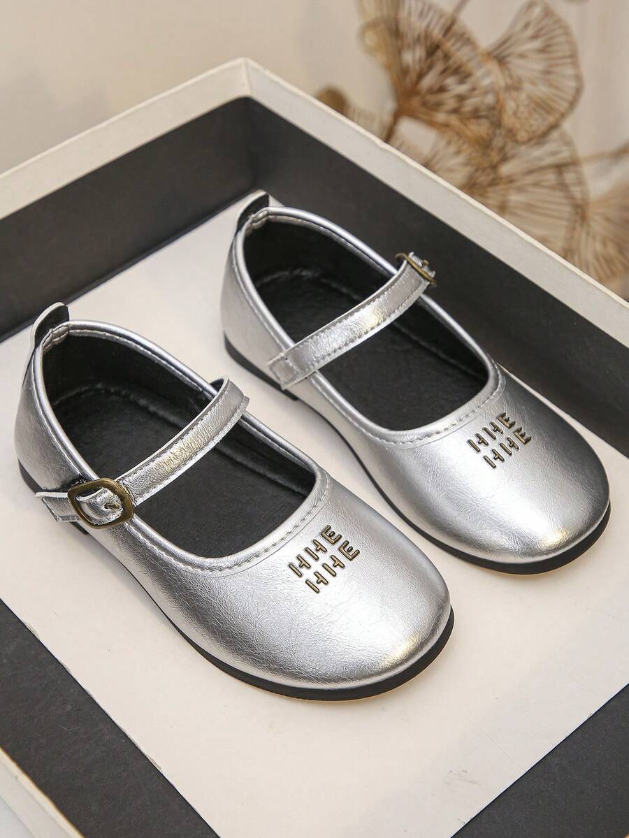 Mädchen Mary Jane Schuhe - Klassische und bequeme Festtagsschuhe für Kleinkind - Weiche Flache Schuhe für Schule, Spiel und besondere Anlässe