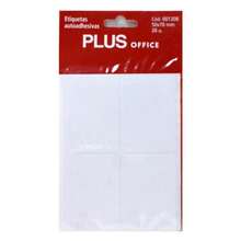 campus Etiquetas Autoadhesivas Plus Office 53mm x 100mm - 15 Etiquetas, 5 Hojas, prácticas y resistentes ✅ Entrega 24/72h a España (península) - 53mmx82mm 20 Etiquetas 5 Hojas - Ver 1