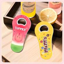 Refrigerator Magnet Bottle Opener, Bottle Opener, Creative Cute Bottle Opening Tool For Home Use, Christmas Party Supplies, Family Dinner