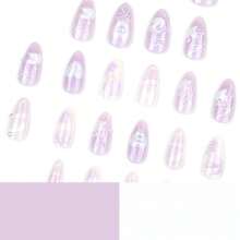 Luxury 3D Three-Dimensional White Swan Nail Art With Heart Bow - JP3886 - 查看 4