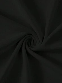 Round Neck T-Shirt Halloween Bunny Pumpkin T-Shirt Women' Spooky Cute Design - Black - View 4