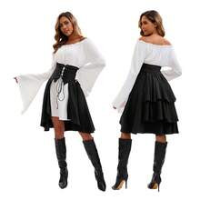 Women's Costumes - 8095 Red Skirt + Apricot Top - View 7