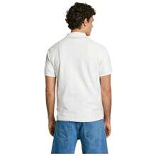 Pepe Jeans Polo Manga Curta PM542244-800 Masculino na Cor Branca ✅ Entrega em 3-5 dias - Branco - Ver 3