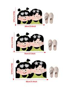 Un tapis de sol de salle de bain avec des motifs de dessins animés mignons. Il est disponible dans une variété de tailles et de styles pour vous permettre de choisir. La surface du tapis est absorbante, résistante à l'usure et facile à nettoyer, tandis que le dessous est conçu avec une couche de caoutchouc antidérapante, assurant ainsurité et la tranquillité d'esprit. Il peut être utilisé sur les sols des salles de bains, des balcons, des cuisines, des entrées, des bars, des chambres d'enfants et d'autres zones, et a un excellent effet décoratif. Décoration de Noël