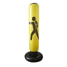 1pc Inflatable Punching Bag, Freestanding Punching Bag For Fitness, Teens & Adults Home Use, Kickboxing Training Equipment