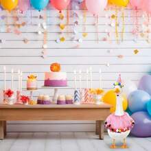 Disfraz de ganso para el porche, conjunto grande de ganso blanco que incluye vestido, sombrero y falda de tutú, decoración de arte para el ganso del porche, estatua de ganso para el jardín, adecuado para fiestas de cumpleaños, reuniones familiares, Halloween, Navidad, Acción de Gracias, decoración diaria del hogar, disfraz de mascota, decoraciones navideñas, decoración de habitación, decoraciones navideñas de invierno, regalos de Navidad, decoración navideña