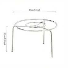 1 pièce - Convient pour la cuisson intérieure/extérieure, contact alimentaire, sans électricité requise, accessoires pour friteuse à air, set de grille de barbecue pour friteuse à air, grille de barbecue ronde en acier inoxydable.