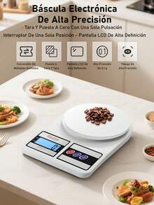 Kitchen Scales - White - View 3