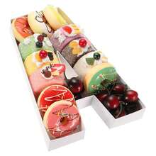 1pc Numeric Candy Box, Reusable Cake Box, Can Be Filled With Fruit Cake, Suitable For Birthday, Party, Gathering, Weekend Party, Anniversary And Other Events