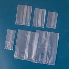 100pcs Thickened Cookie Bags With Machine-Sealed , Clear Cellophane Treat Bags Plastic Bag Candy, Bread, Party Favors, Bakery, Gift Packaging - Clear - View 2