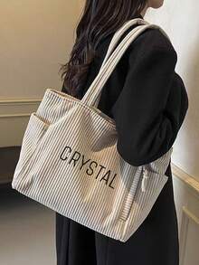 Bolsa de Ombro Personalizável com Nome Personalizado para Mulheres, Nova Série de Outono/Inverno 2025, Bolsa de Mão da Moda, Bolsa de Ombro Dobrável de Grande Capacidade e Leve, Bolsa de Ombro Clássica para o Dia a Dia, Adequada para Ir ao Trabalho, Compras, Escola, Férias, Viagens, como Presente de Aniversário, Presente de Feriado para Mãe, Irmã, Amiga, Namorada