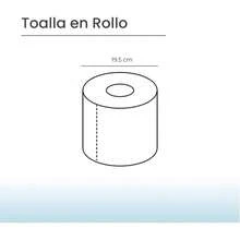 Toalla Interdoblada para manos GREYMOON - Toalla para manos de papel - Caja con 20 Fajillas de Piezas c/u - Hoja sencilla - Absorbente - Alta Resistencia - Ecológico (Toalla Interdoblada) - Toalla en Rollo - Ver 10
