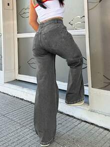 Women's Vintage Casual Loose Straight Leg Jeans