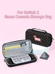 1pc Cute Pink Heart & Puppy Design Protective Case/Cover, Compatible With Nintendo Switch 2 (2025), Switch NS, Switch OLED, Switch Lite, Best Gift For Switch Players - Multicolor - View 21