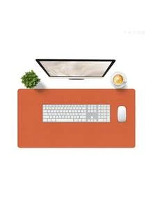 Christmas Decor Leather Desk Mat, Mouse Pad, Non-Slip Desk Protector, Leather Desk Blotter, Computer Desk Mat, Waterproof Desk Pad, Suitable For Office And Home Decor