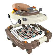 Andadera Semi Lujo Para Bebé Mecedora Bocho Mod Tek-201 - Café integral - Ver 2