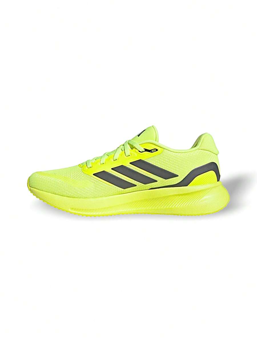 Adidas 阿迪达斯男子跑步鞋轻便缓震透气网眼减震防滑厚底亲肤色块标志易穿脱跑步健身日常旅行街头蓝/黑/浅蓝 IE8817 - 綠色 - 查看 1