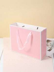 1 buc/, 10 buc/, Sacoșe de cumpărături, Sacoșe de ambalare cu mânere, Geantă decorativă cu funde, Geantă de mână albă din hârtie de mare capacitate, Halloween Ziua Recunoștinței Crăciun Anul Nou Nuntă Ziua de naștere Pachet cadou, Sacoșă de cumpărături simplă în culoare solidă, Consumabile pentru afaceri mici, Cele mai ieftine articole disponibile, Cutii de împachetat cadouri pentru bijuterii pentru petrecerea de Crăciun, Nuntă de vară, Sezonul nunților, Petrecere în aer liber, Petrecere de sărbători