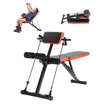 Adjustable Foldable Roman Chair Hyperextension Bench For Back Extension Workouts - Fitness Equipment For Strength Training And Core Stability