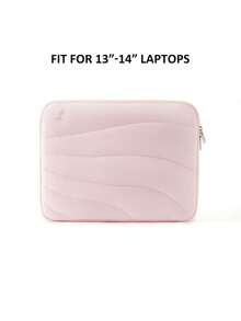 CyberDyer Quilted Puffy Laptop Sleeve With 360° Protection, Waterproof, For 13 14 15 15.6 Inch Laptop - Multicolor - View 9