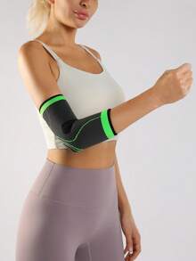 VBOSI 1pc Unisex Breathable Elastic Elbow Sleeve, Suitable For Sports Like Badminton, Basketball, Fishing - Multicolor - View 3