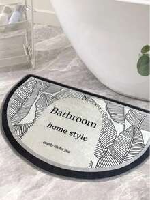 70x120厘米椭圆形防滑浴室垫 – 柔软、吸水、耐用 | 土耳其制造 - 淺灰色 - 查看 1