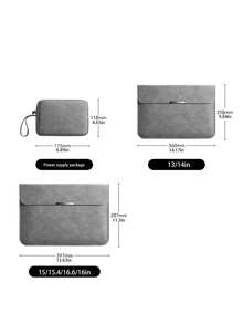 1pc Waterproof And Scratch-Resistant Laptop Sleeve, Suitable For Laptops, Business Travel, Office, Commuting, Great Gift For Family, Friends Or Loved Ones, Even As A Christmas Present
