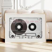 1pc Unframed, Fashionable Girlish Blush Pink Gallery, Zebra New York Paris Los Angeles London Poster, Preppy Aesthetic Wall Painting, Leopard Print Fashion High Heels Print