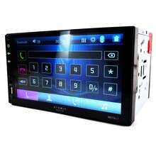 Atomic Metal7 2-Din Car Stereo With 7-Inch Screen And Bluetooth - Black - View 4