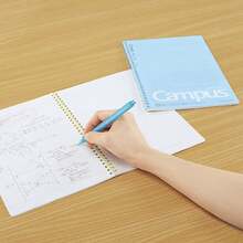 KOKUYO Lined Notebook, 8.3'' X 5.8'' Pastel Journal A5 Campus Soft Ring Notebooks With 6 Mm Ruled, 50 Sheets, Pink 1 Subject Notebook, Note Taking School. Japan Import (SU-S131BT-P) - 1 - Xem 4