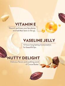 Vaseline [7克 x 2] | 斋月祝福 | | 开斋节后焕彩润唇膏 | 可可脂润唇膏 | 浓郁巧克力香氛润唇膏 | 深层滋养极度干燥的双唇 | 纯素润唇护理 | 韩国制造 - 7g*2pcs - 查看 4