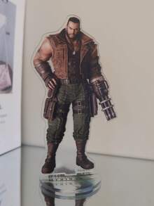 Figura de acrílico de Cloud Strife de Vii Rebirth Anime, modelo de accesorio, figura de escritorio, decoración, regalo, colección de niños