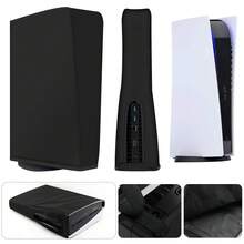 4PCS Anti-Scratch Dust-Proof Case Cover For  Console Optical Drive Digital Version - Black - View 1