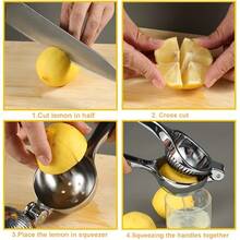 1 Pcs Portable Kitchen Tool For Squeezing Oranges, Lemons, And Other Fruits, This Manual Juicer Is Compact And Practical For Home Use - 1 Pcs - View 6