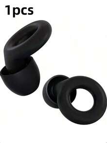 1. Electroplated Earplugs, Silicone Material, Concert Earplugs, High-Fidelity Hearing Protection With Noise Reduction, Suitable For Work And Noise Sensitivity, Equipped With Storage Box + 4 Pairs Of X, S, M, L Noise-Reducing Earplugs