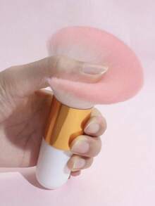 1 pièce Grosse brosse à poudre, brosse de maquillage polyvalente, brosse poudre de finition douce et portable, brosse à poussière pour nail art