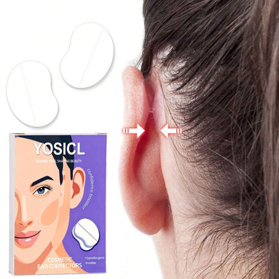 Ear Corrector – 2pcs Ear Stickers To Hold Back The Ear – Ear Corrector For Adults & Teens – Waterproof Ear Stickers For Prominent Ears, Protruding Ears - Nhiều màu - Xem 1