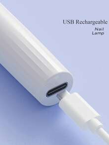 1个UV LED美甲灯，凝胶指甲油烘干机，桌面迷你手持UV美甲灯带美甲灯支架，可穿戴式美甲烘干机，200mAh可充电USB供电桌面迷你手持式美甲烘干机和快速固化凝胶灯，适用于快速干燥凝胶指甲、指甲油、胶水和照片，专业家用沙龙DIY美甲工具，美甲用品。 - 彩色 - 查看 7