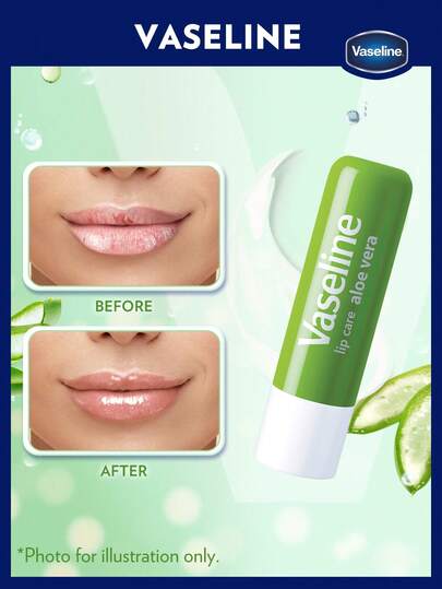 Vaseline [4.8g] Original Lip Balm Stick 4.8g | Pure Healing Jelly | For Severely Dry & Chapped Lips | Unscented Basic Care | Made In Korea