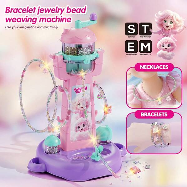 39 piezas Juego de manualidades de pulsera y collar con cuentas de colores variados para niñas. Kit de joyería artesanal con colgantes de mariposa y corazón, diamantes de plástico, collares y pulseras DIY. Accesorios decorativos de moda encantadores, regalo perfecto de cumpleaños, Navidad o fiesta para niñas de 3 a 12 años.