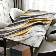 1 Roll Glossy Black Gold Marble Pattern Waterproof Oil-Proof Kitchen Sticker, Self-Adhesive Drawer Liner, Countertop Protector, Furniture Renovation Decal, Marble Wallpaper Wall Paper Wall Stickers Wall Decor Room Decor Wallpaper Stickers Wall Bedroom Decor Kitchen Decor Home Decor